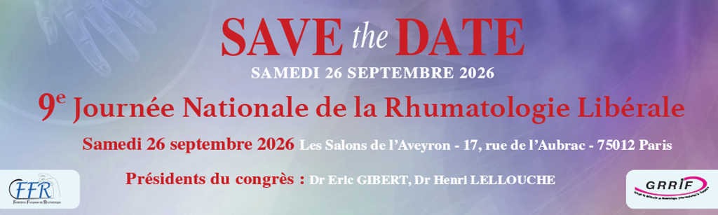 9e Journée Nationale de la Rhumatologie Libérale