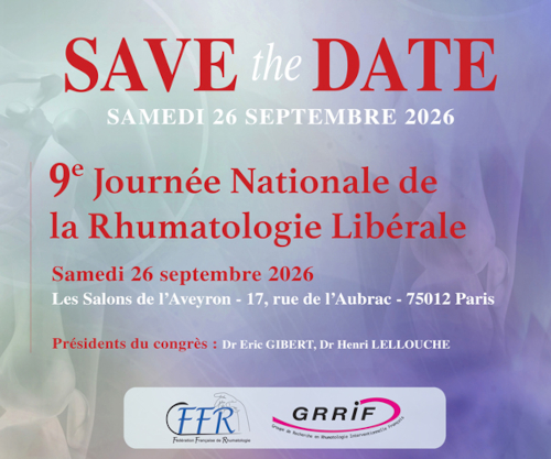 9e Journée Nationale de la Rhumatologie Libérale