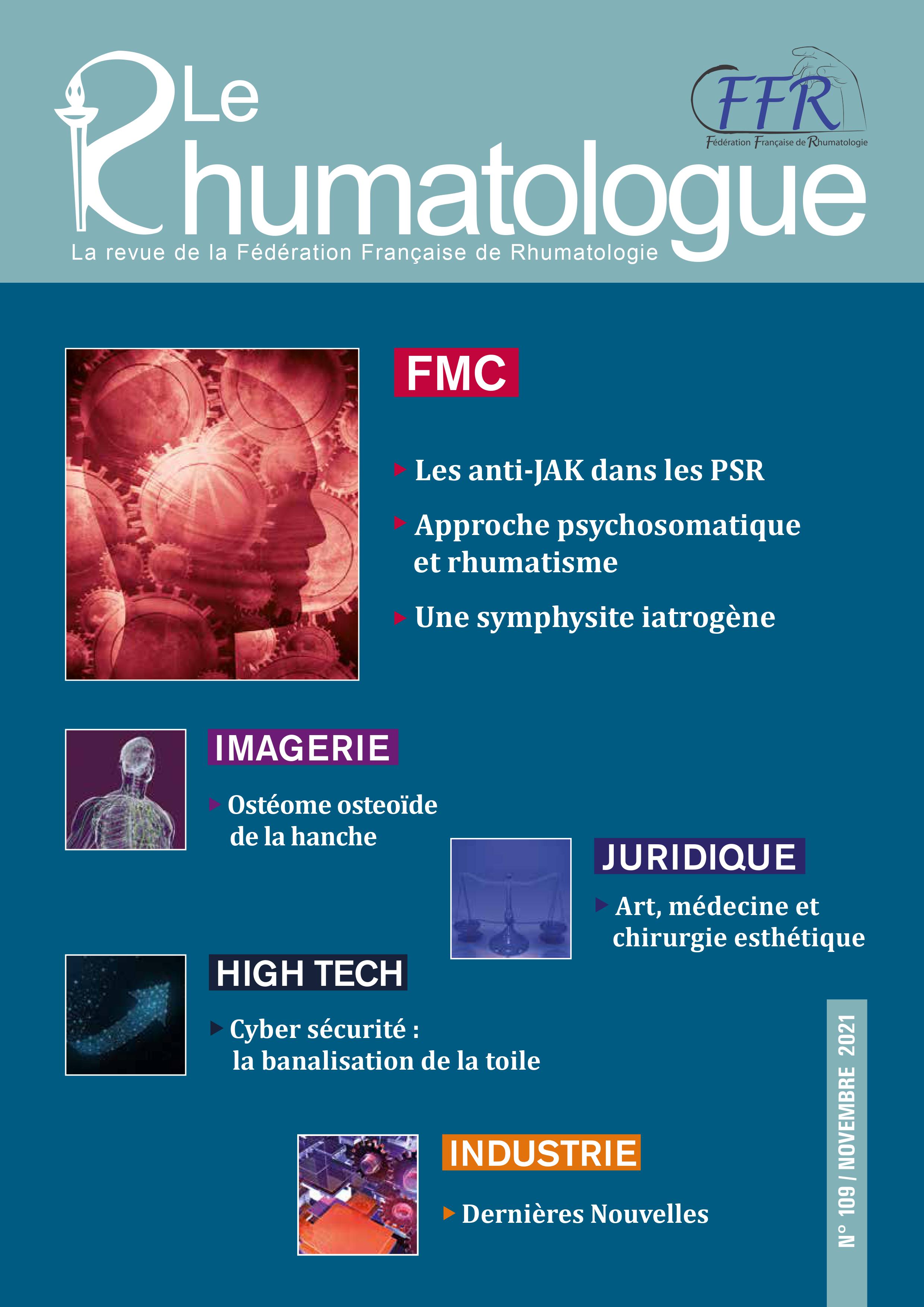 Le Rhumatologue - No. 109