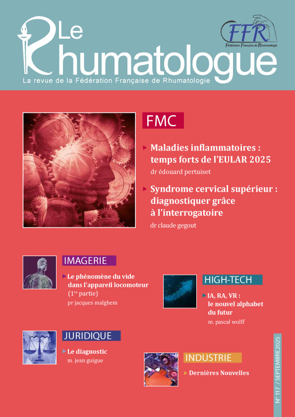 Le Rhumatologue - No. 117