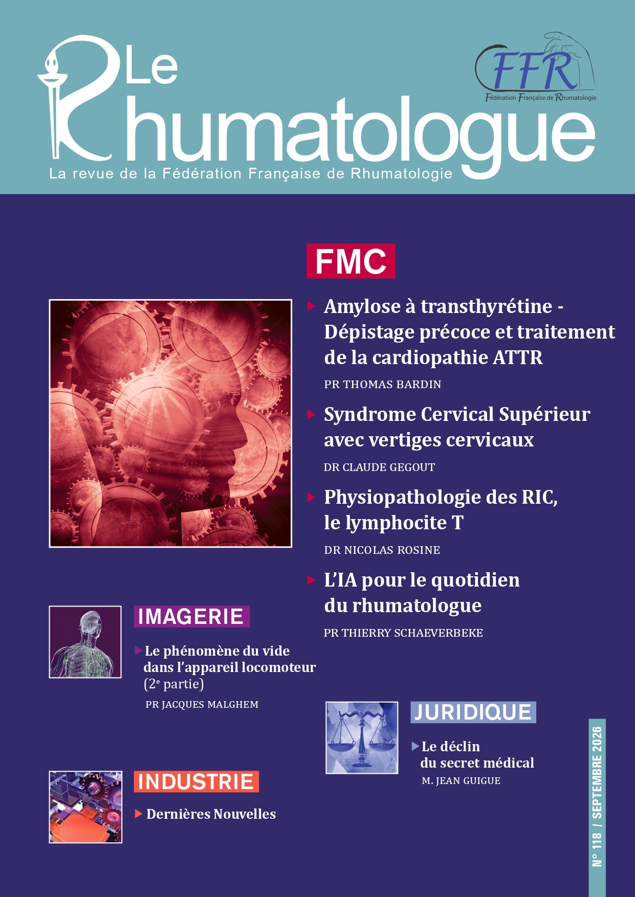 Le Rhumatologue - No. 118